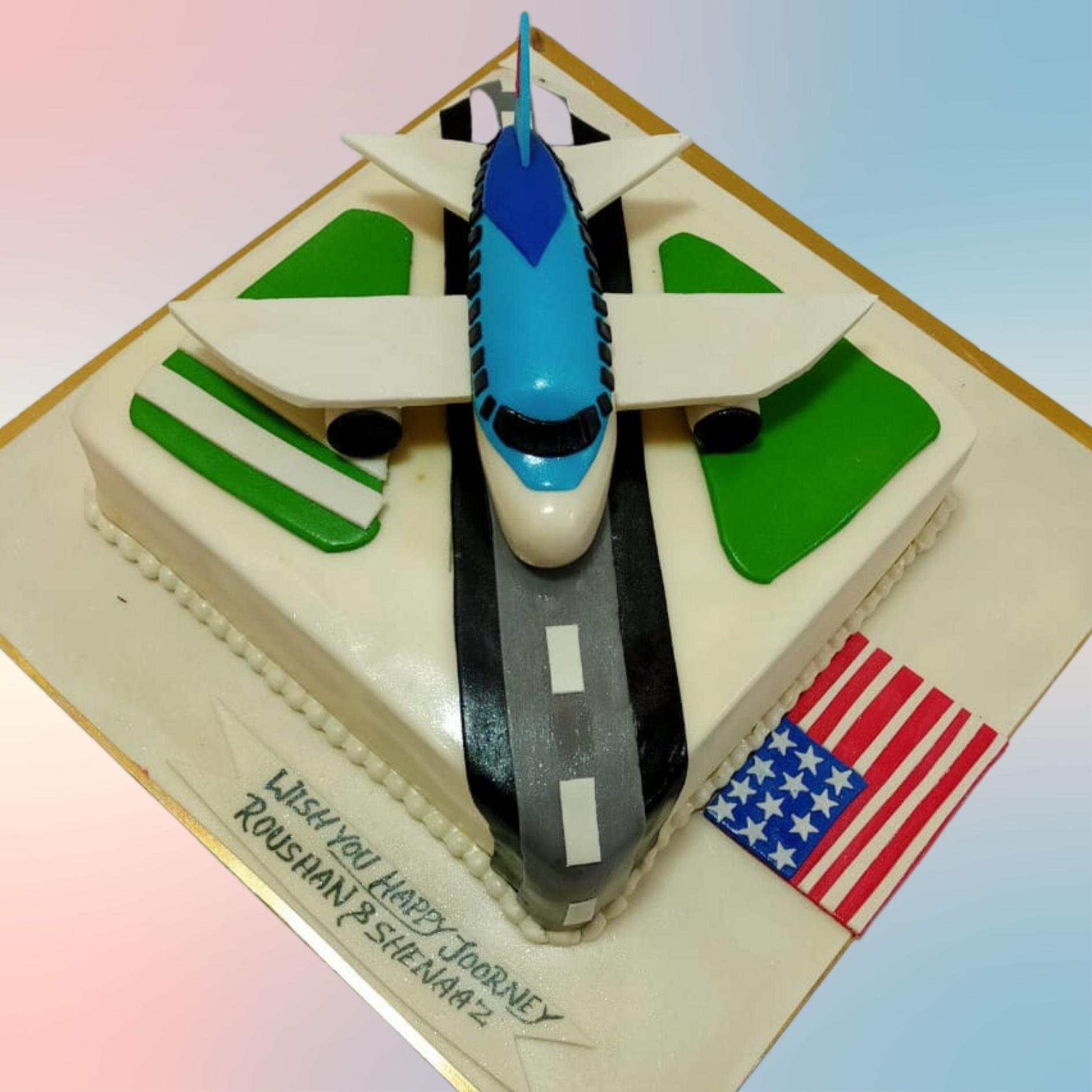 Cake Topper with Airplane – partiesandsupplies