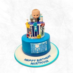 BOSS BABY THEME BIRTHDAY CAKE 4