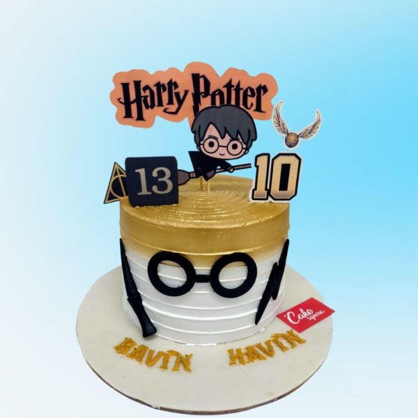The cake Hagrid made for Harry on his 11th birthday. It's described a... |  TikTok