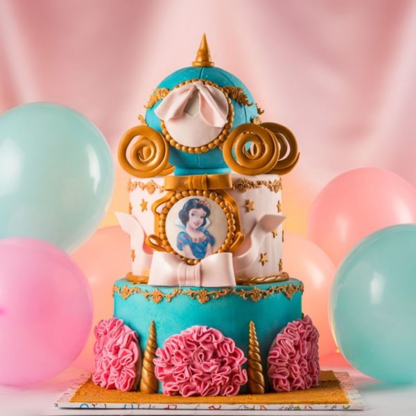 Cinderella Girls Birthday Cake 73
