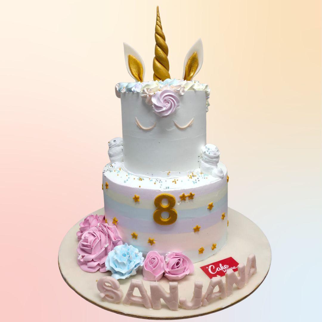 Watercolor unicorn cake | Colorful cakes, Unicorn wedding, Elephant cakes