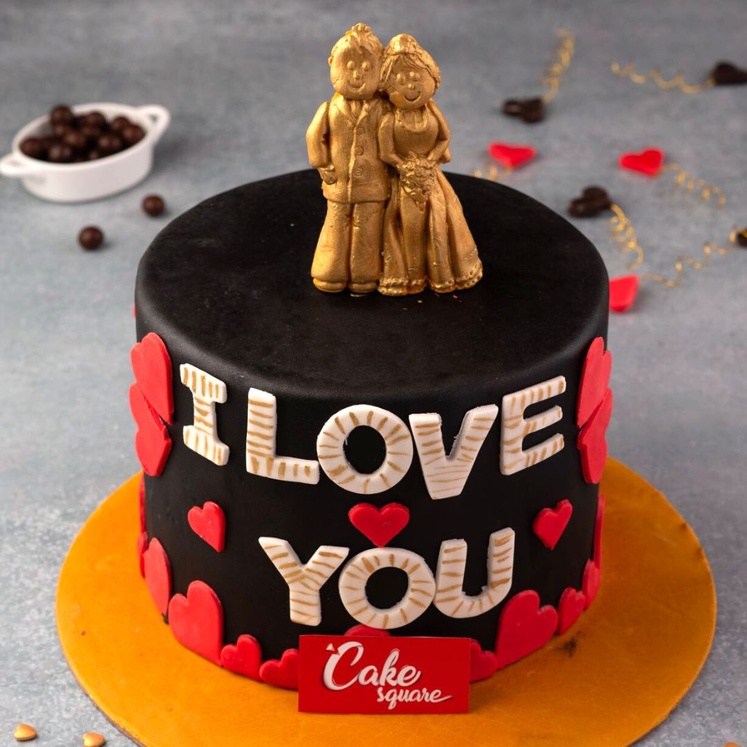 Choose Lovely Couple Cake |Send in Dubai UAE| OnlineFlowerShop.ae