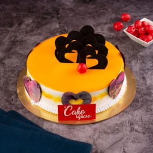 Luscious-mango-birthday-cake