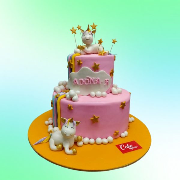 PINK-RAINBOW-UNICORN-FORST-BIRTHDAY-CAKE