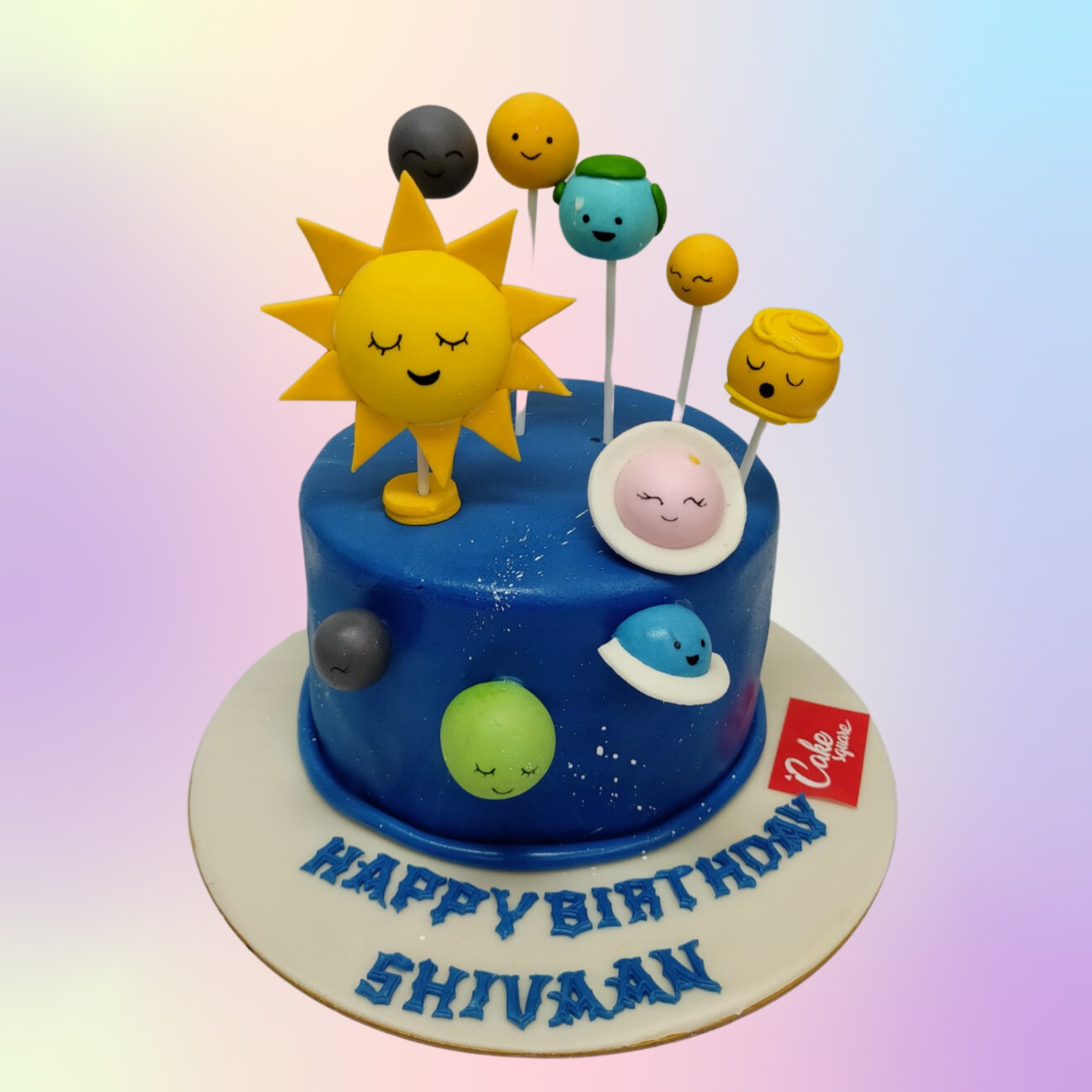 Planet Theme Kids Birthday Cake - Cake Square Chennai
