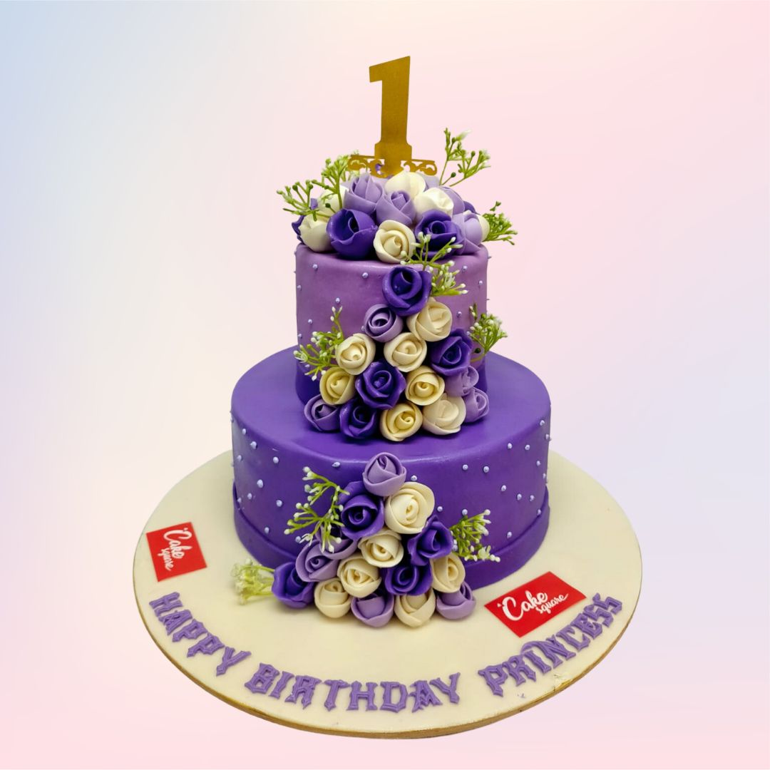 Online Cake Delivery | Baby Girl 2 Tier Cake | Winni.in | Winni.in-nextbuild.com.vn