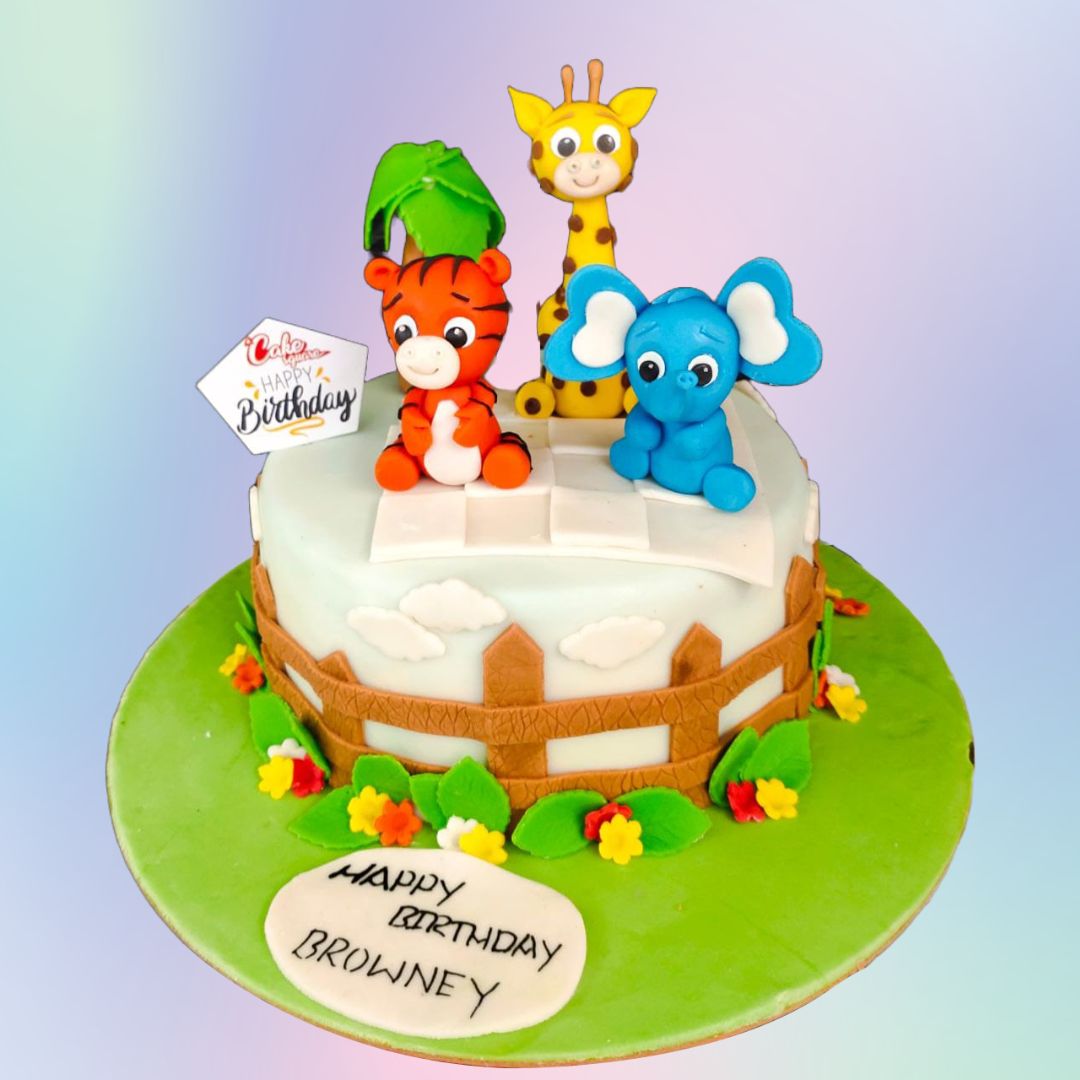 Best 1/2 Birthday Theme Cake In Gurgaon | Order Online