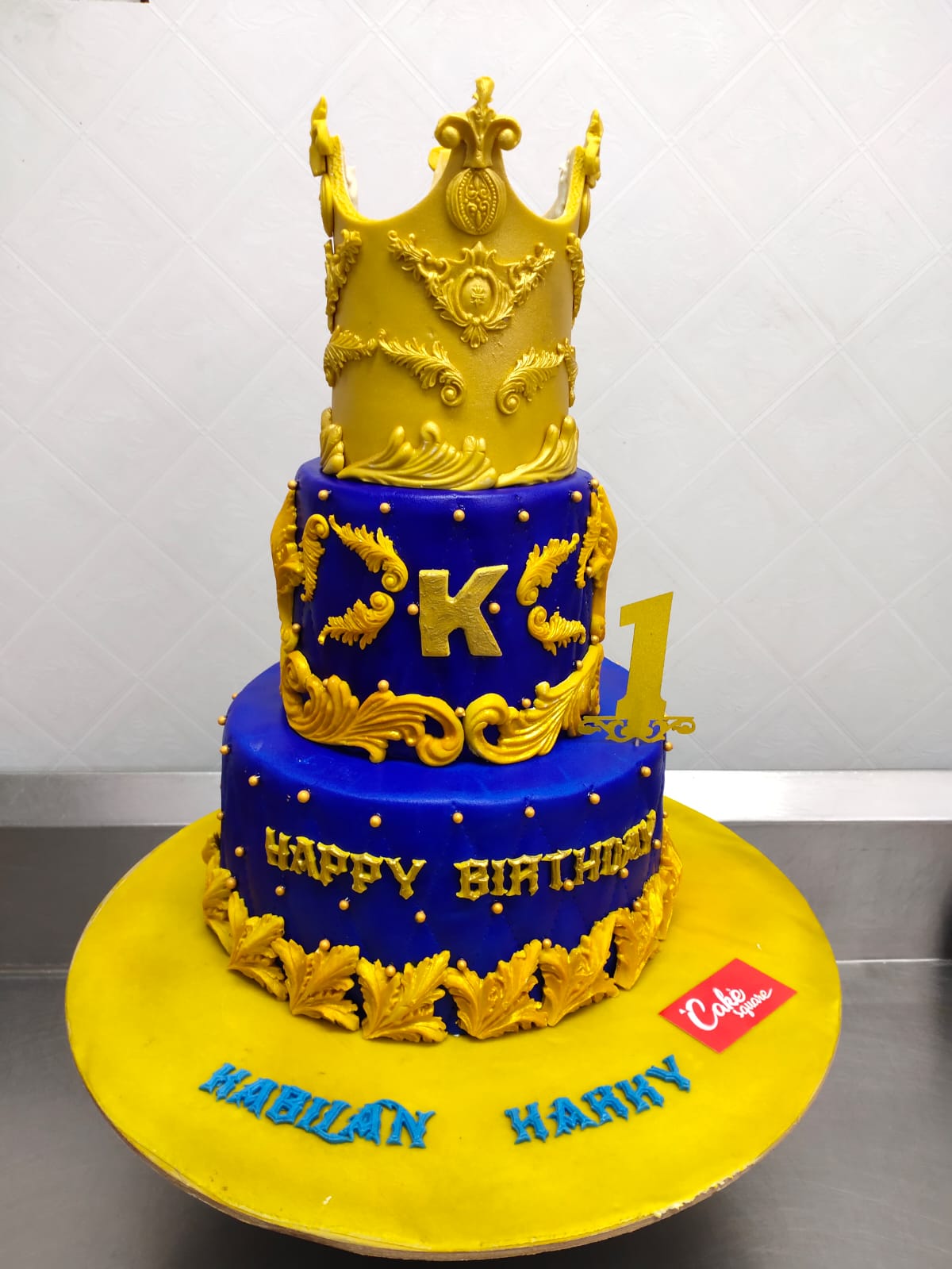 6kg 3 Step Chocolate Cake Decorating Ideas | 3 Step Cake | 3 Tier Cake  design - YouTube