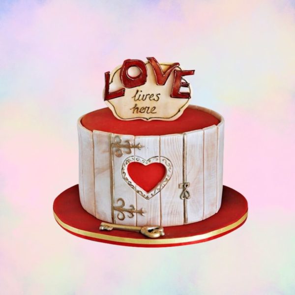 Love Theme Cake/ Love Designers Cake/Anniversary Cake