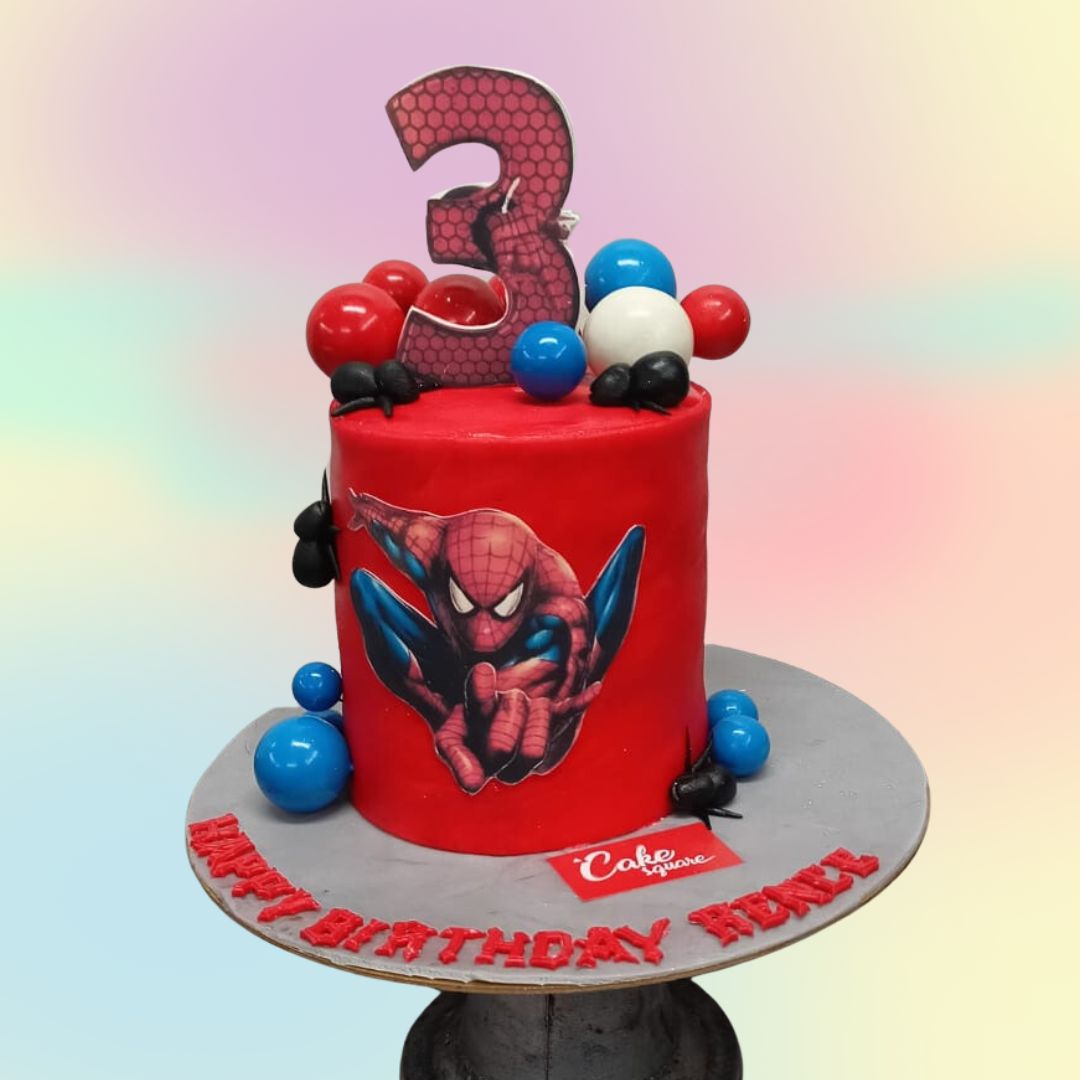 How to Make a Spiderman Cake for your Spiderman party!-nextbuild.com.vn