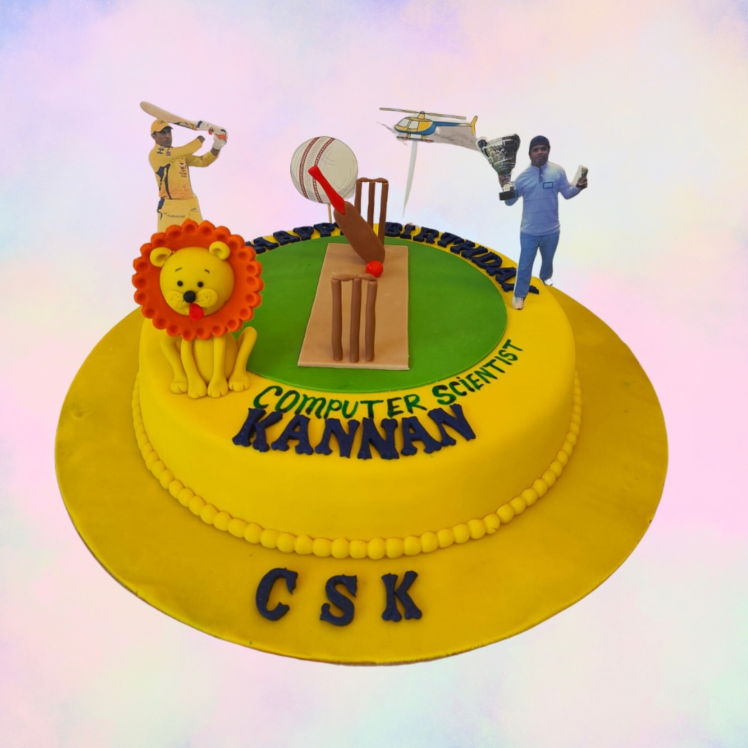 Kids Cricket Cake 4 Lbs - SendGiftPakistan.com-sgquangbinhtourist.com.vn