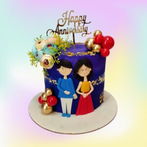 Happy Anniversary Cake Topper - Whyzee-sonthuy.vn